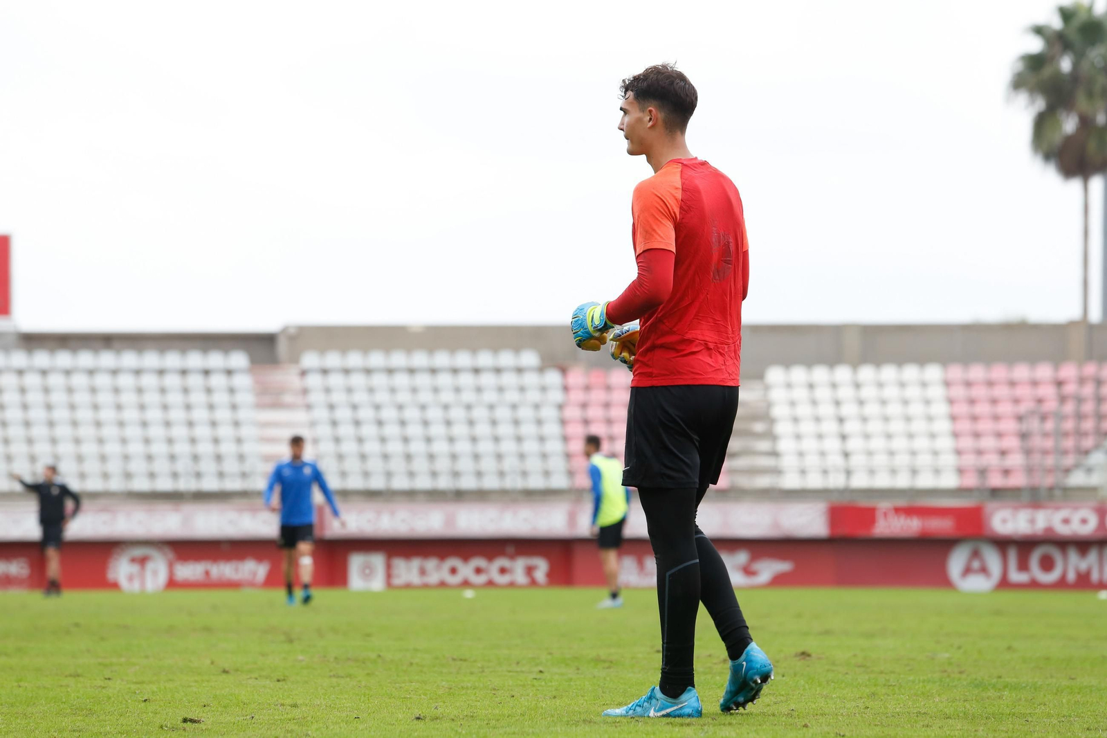 El entrenamiento del Algeciras CF antes de la visita al Recreativo de Huelva