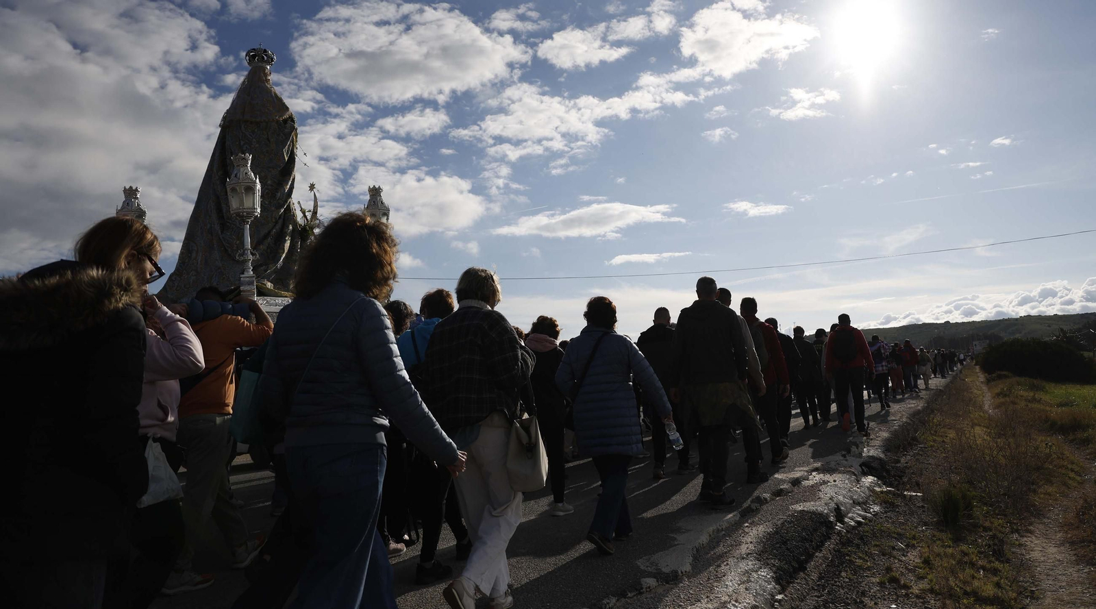 Fotos de la llegada de la Virgen de la Luz a Tarifa por su 275 aniversario como patrona