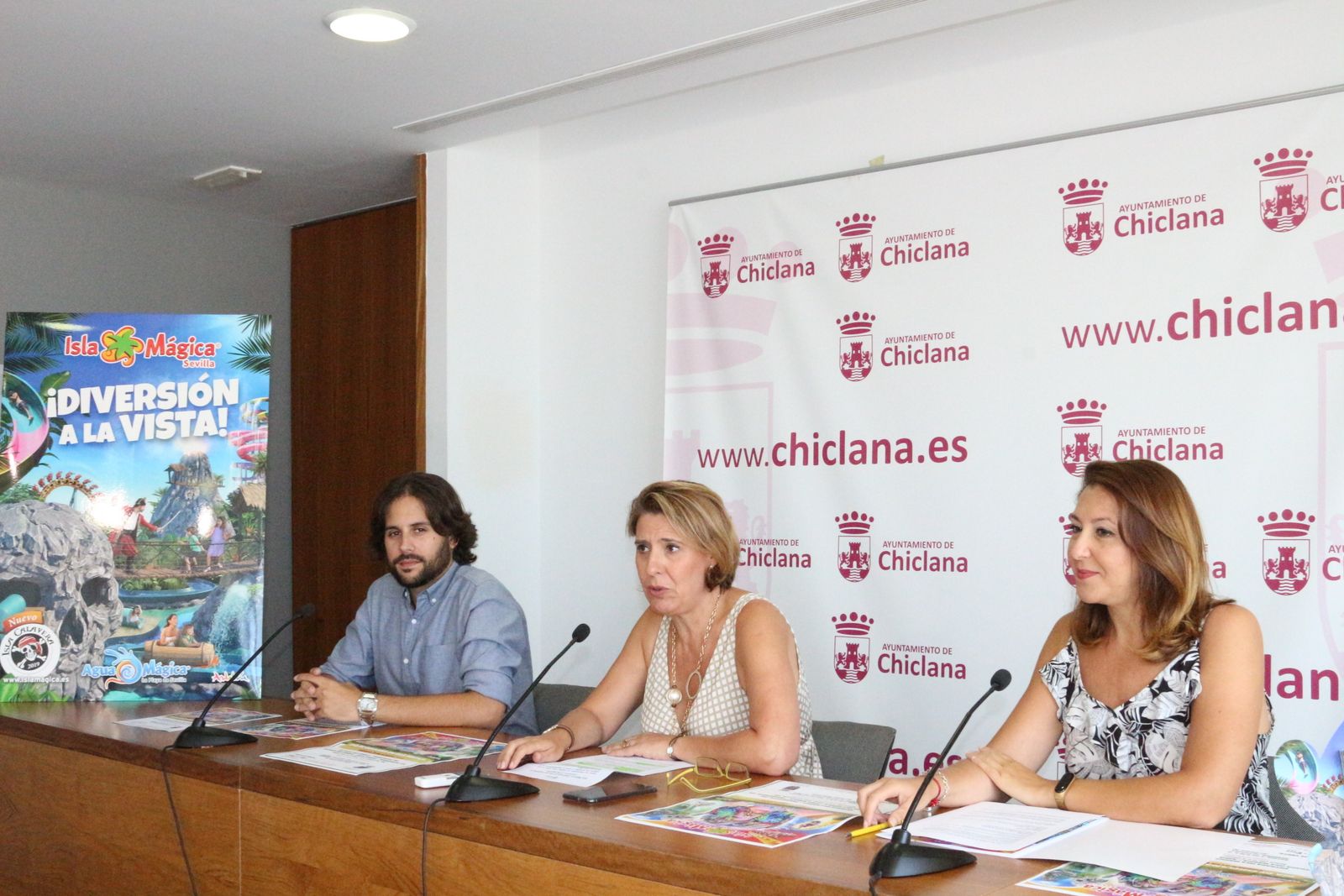 Un momento de la presentación del evento en la sala de prensa del Ayuntamiento