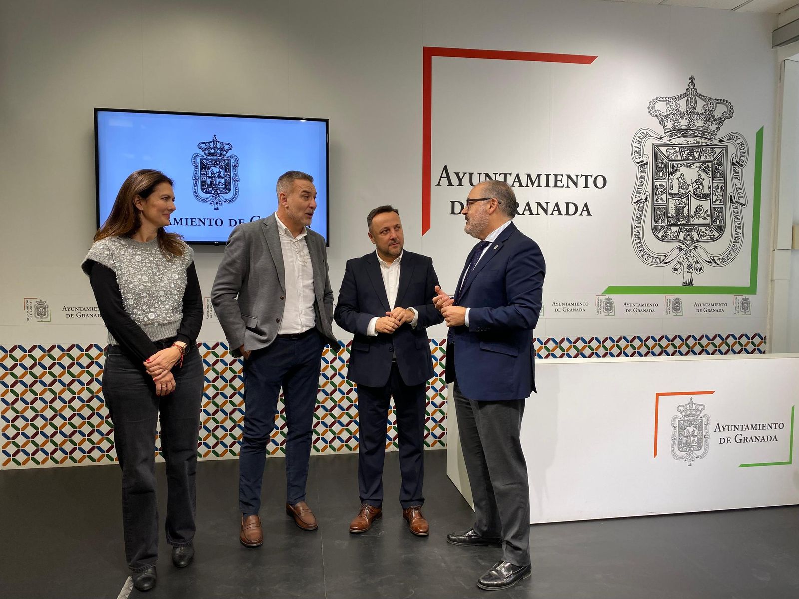 Presentación del acuerdo entre el Ayuntamiento y Justicia.