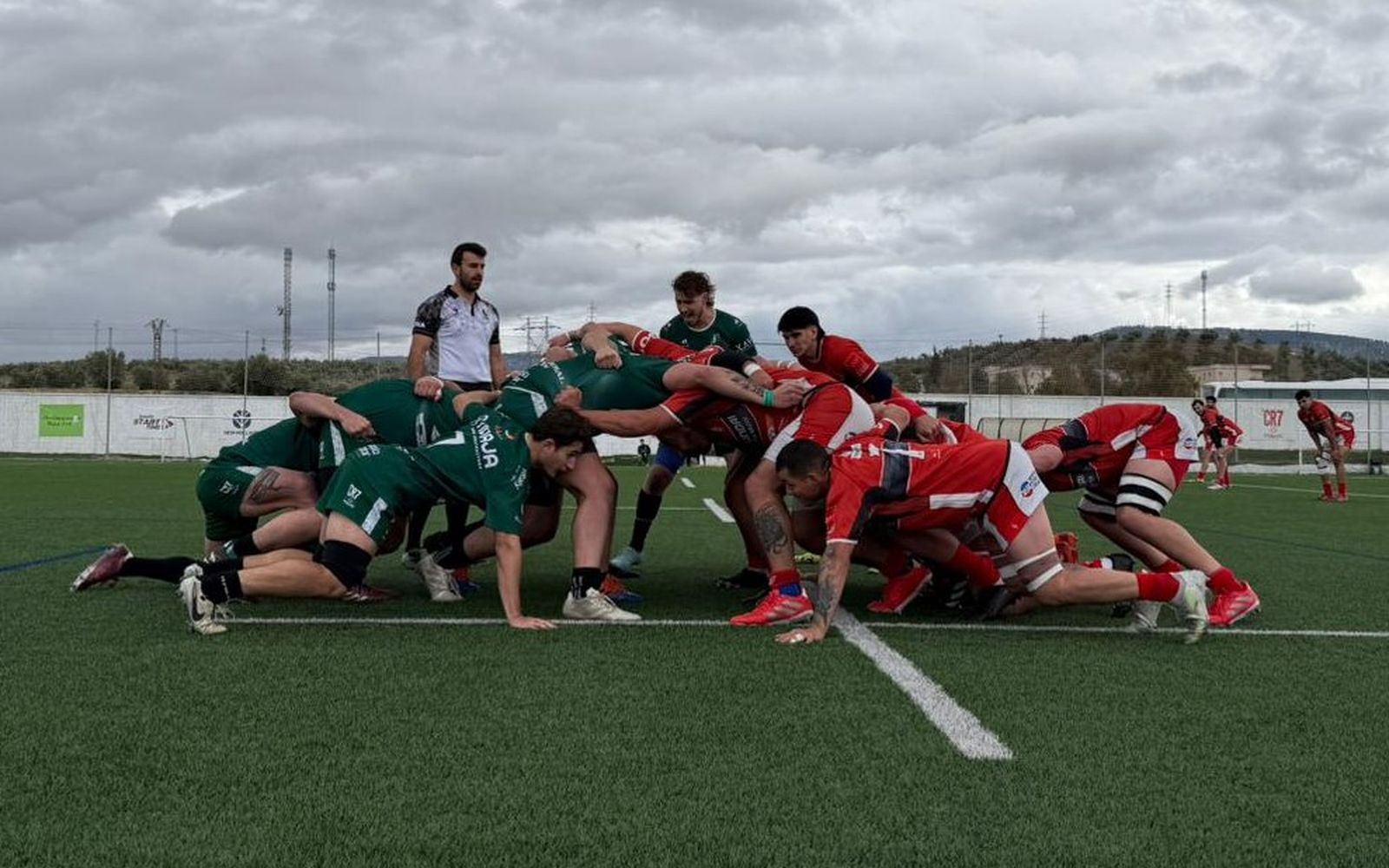 Melé entre jiennenses y madrileños.