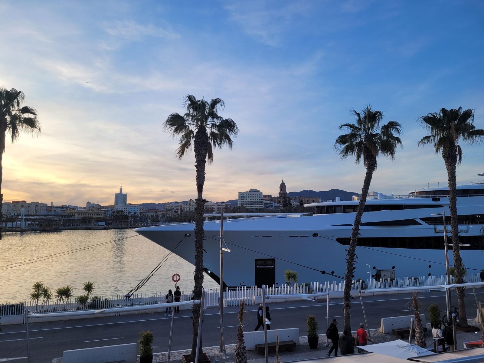 La dársena de megayates.