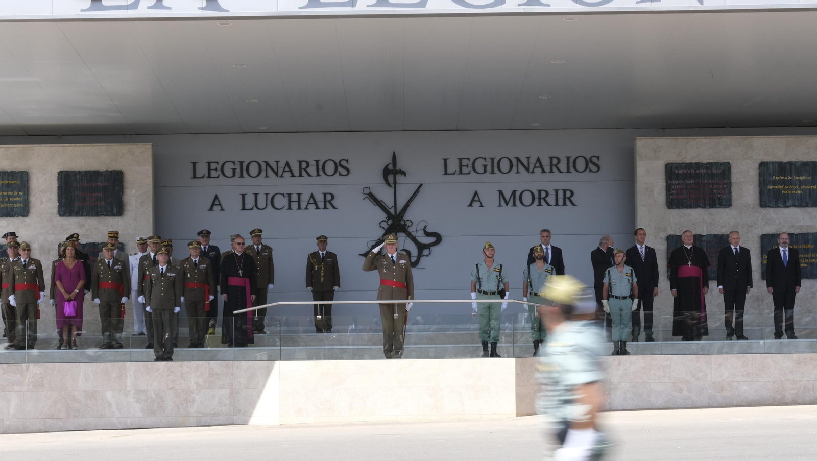 Imágenes del 102 aniversario de La Legión en Almería