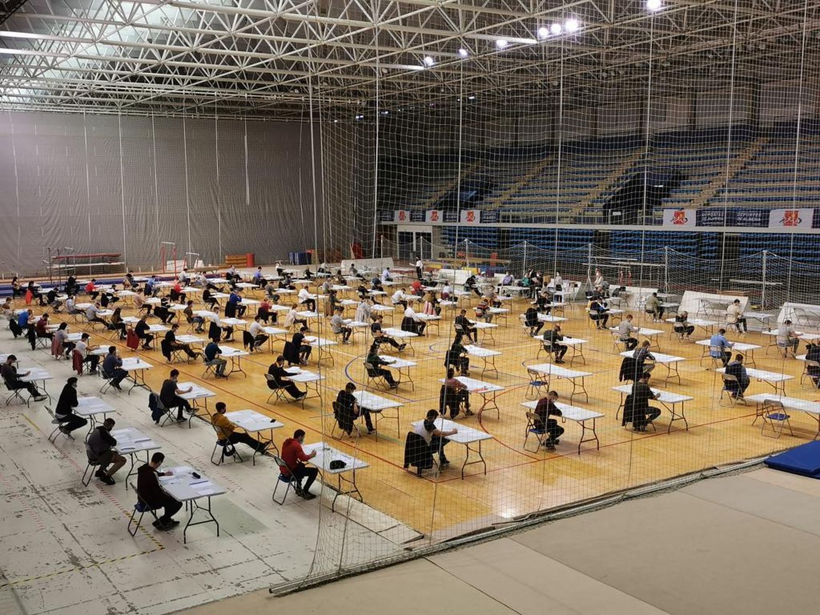 Las pruebas se han desarrollado en el Palacio de los Juegos Mediterráneos