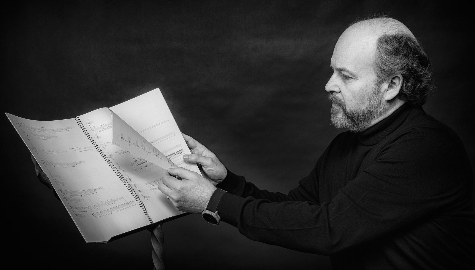 El compositor Josep María Guix (Reus, Tarragona, 1967).