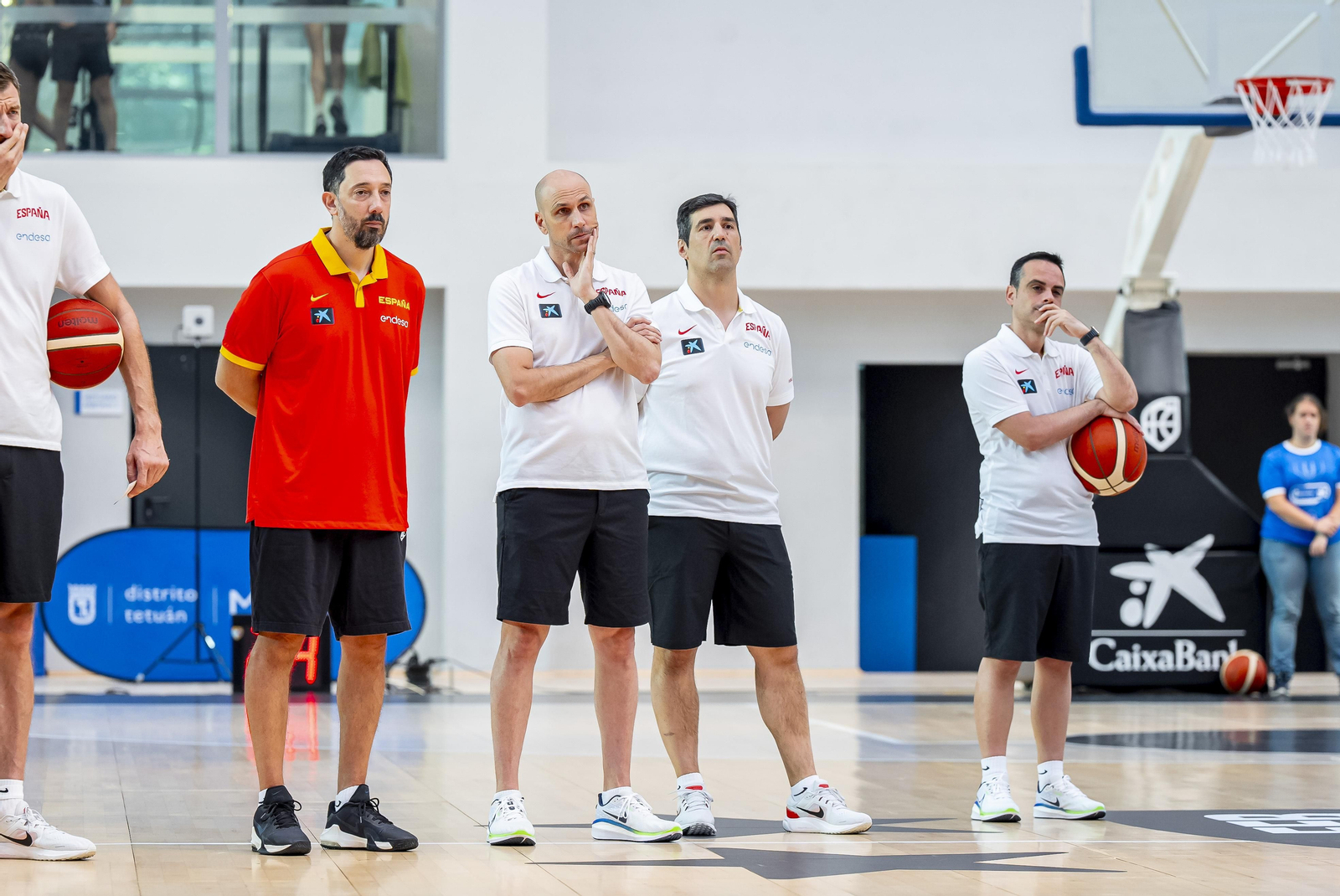 España vuelve a trabajar en Madrid con Alberto Díaz y Yankuba Sima España vuelve a trabajar en Madrid con Alberto Díaz y Yankuba Sima