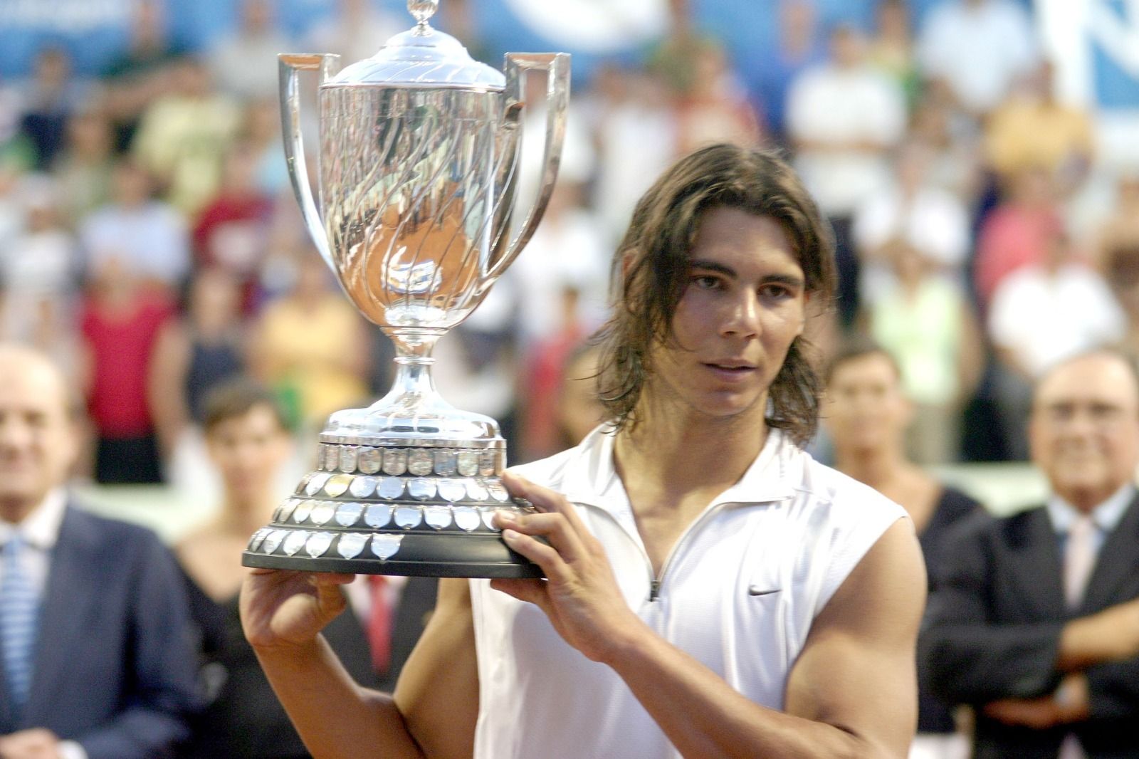 Rafa Nadal, el mejor tenista de todos los tiempos, jugó en Huelva