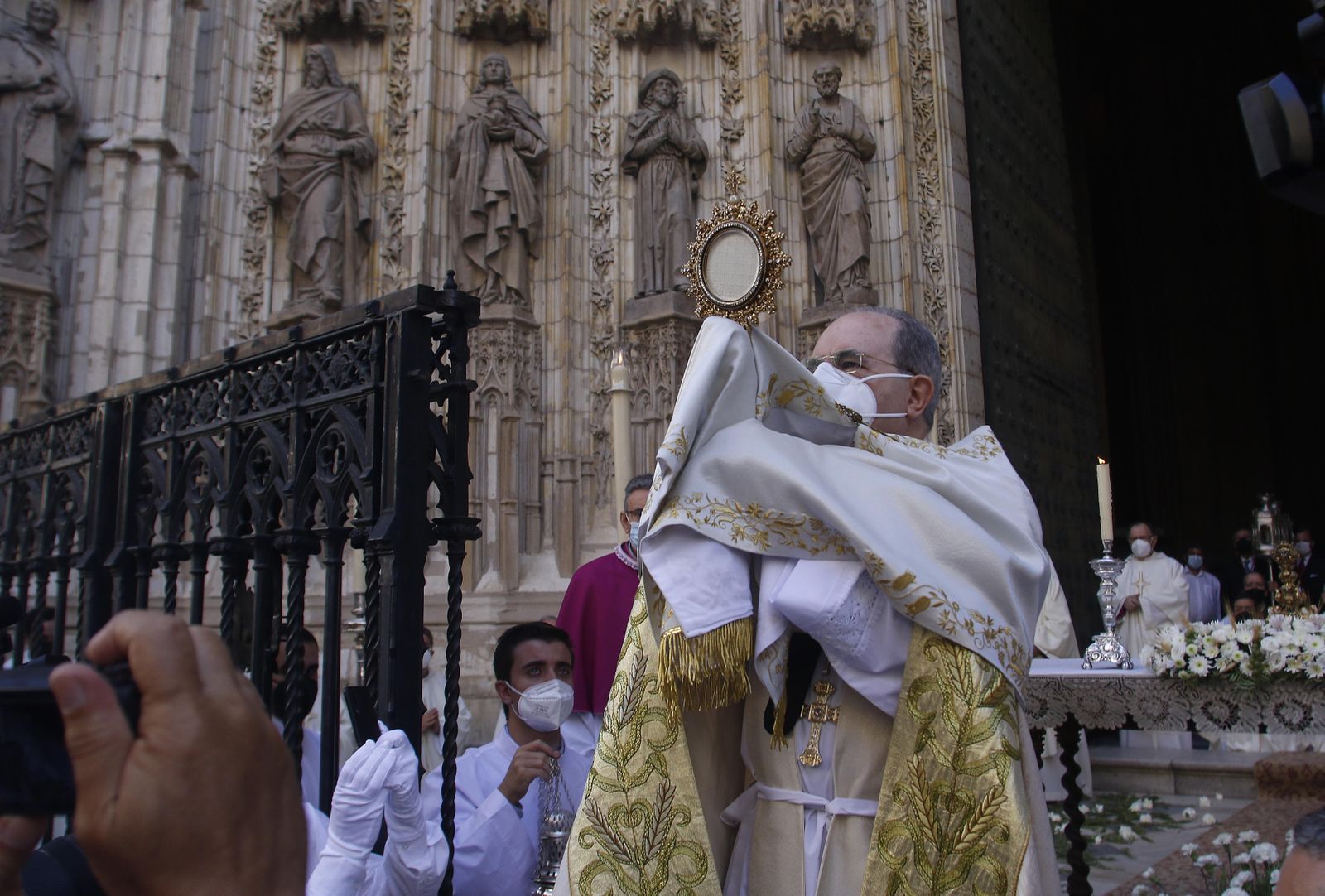Fotos del Corpus Christi en Sevilla 2021