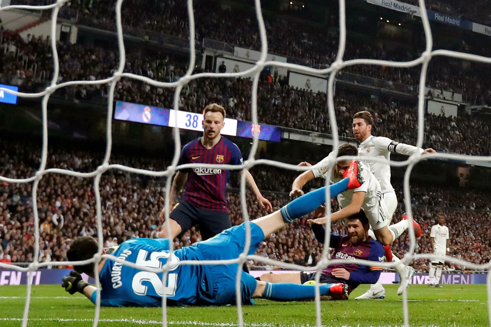 Las imágenes del Real Madrid-Barcelona