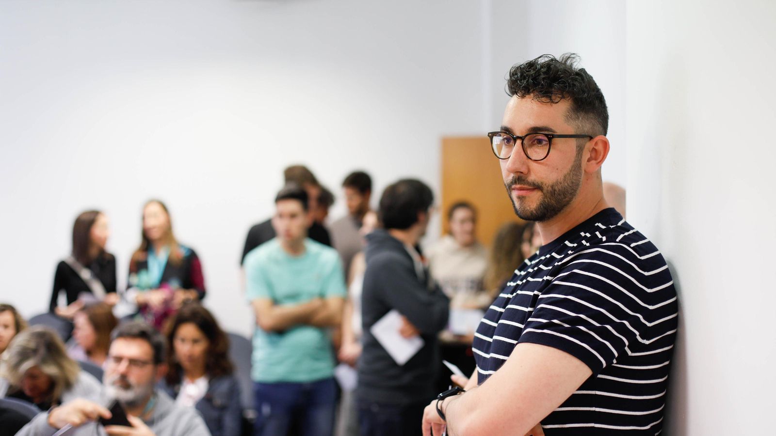 Un momento de las votaciones para la elección de decano que se llevaron a cabo ayer en la Facultad de Ciencias de la Salud de la Universidad de Almería