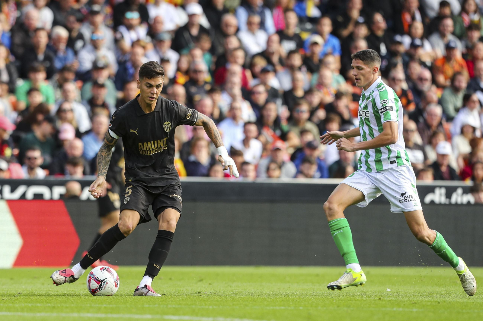 Las fotos del emotivo Valencia - Betis