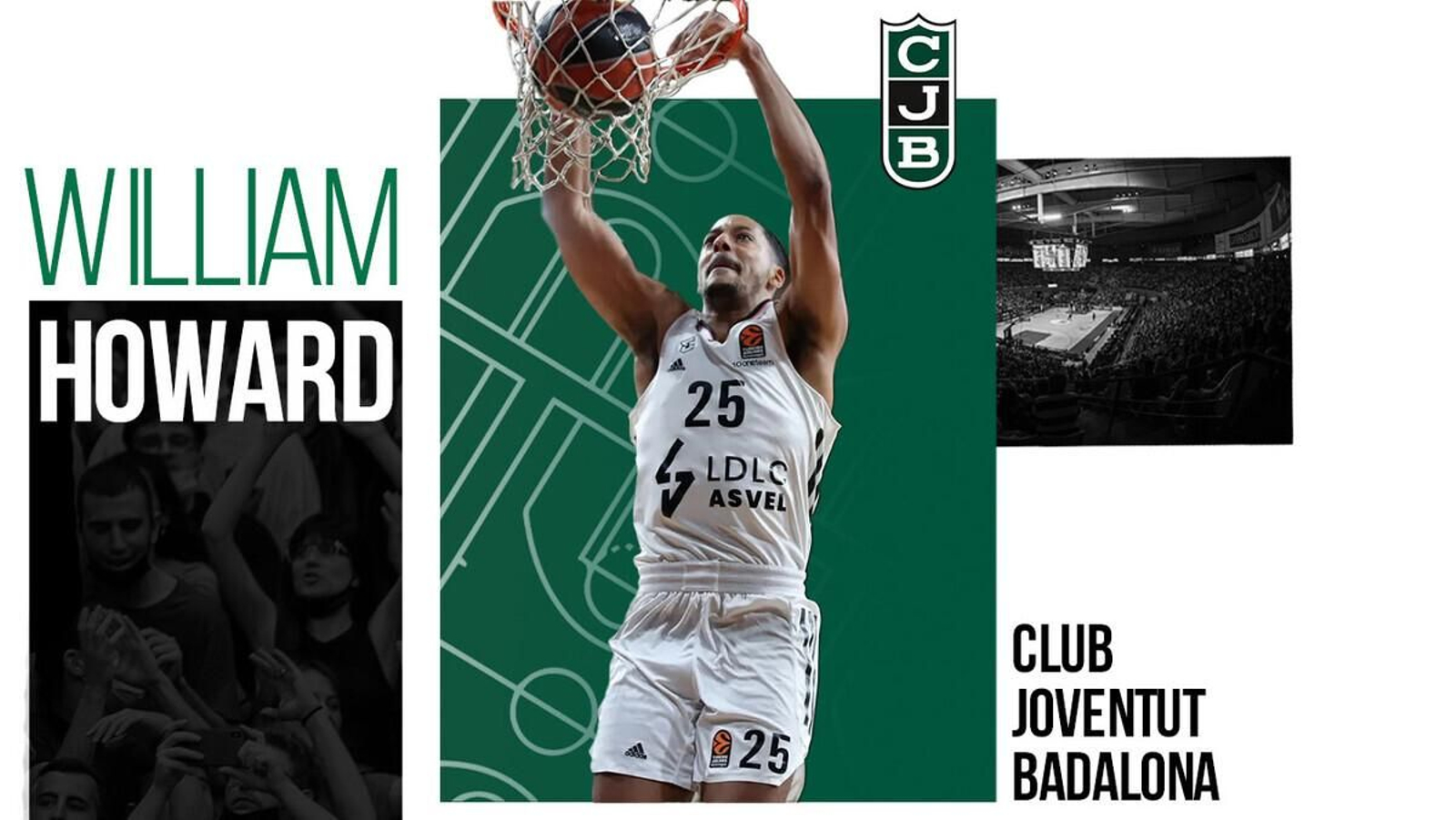 William Howard, nuevo jugador del Joventut.