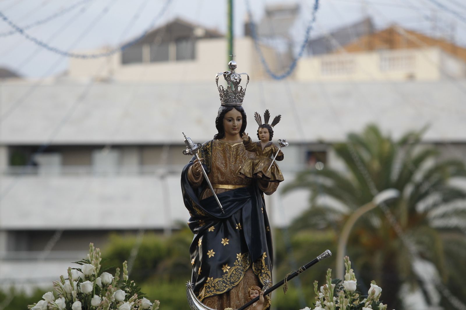 Procesión de la Virgen del Mar en Adra
