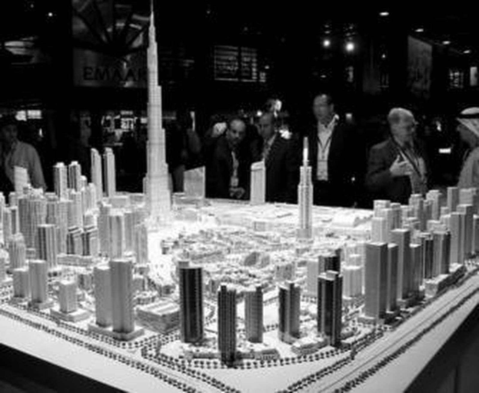 En a última Big Five Exhibition de Dubai se mostró una maqueta de la futura torre más alta del mundo.