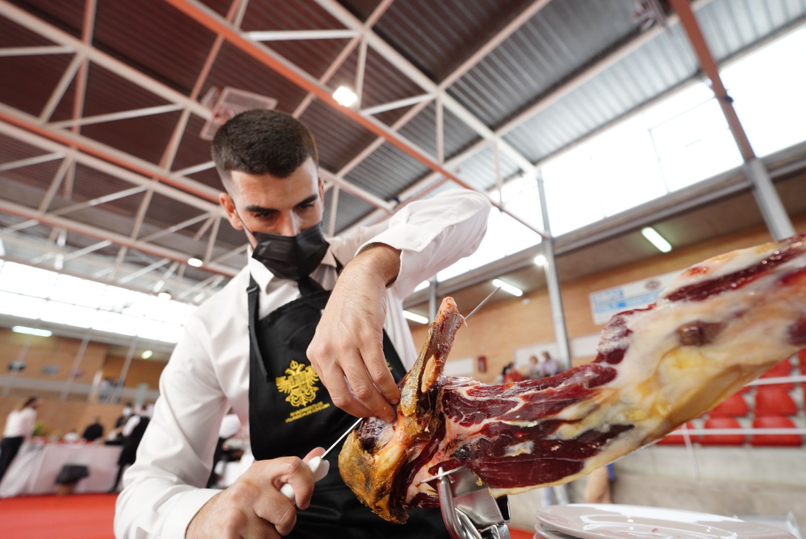 La última jornada de la Feria del Jamón de Villanueva de Córdoba, en fotografías