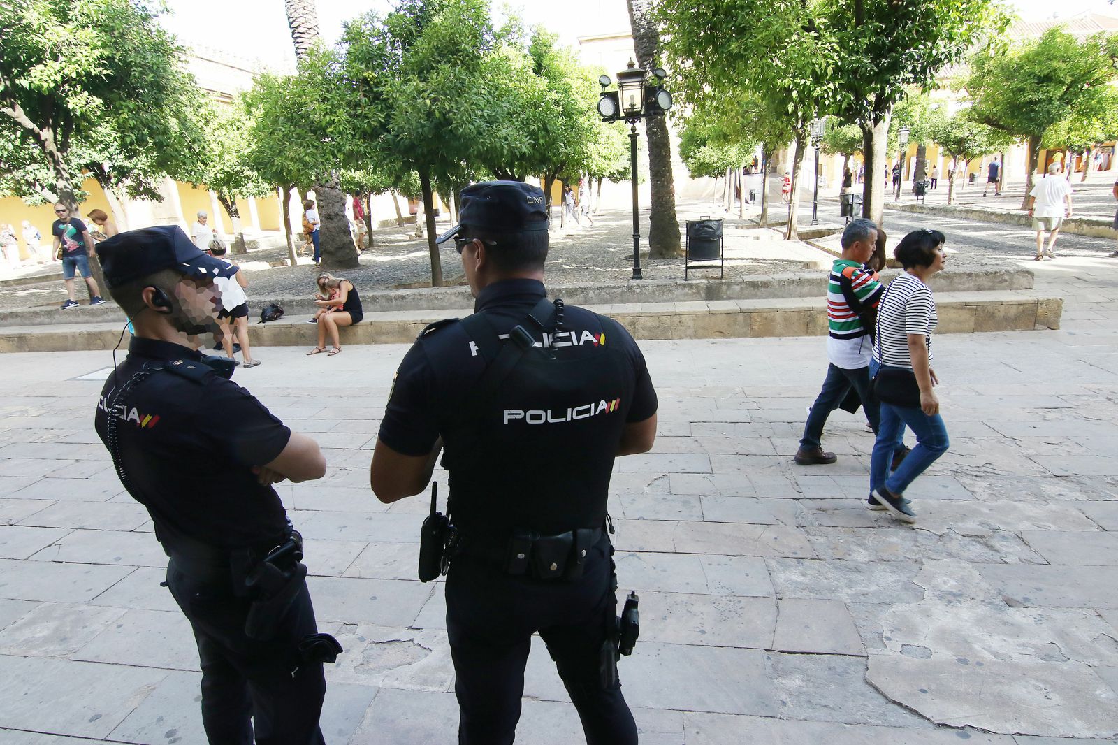 Agentes de la Policía Nacional.