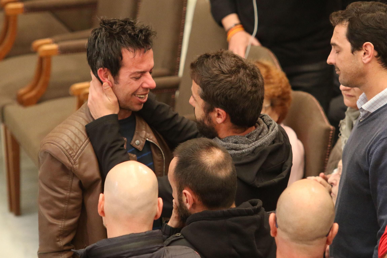 Las imágenes de la capilla ardiente por Gabriel