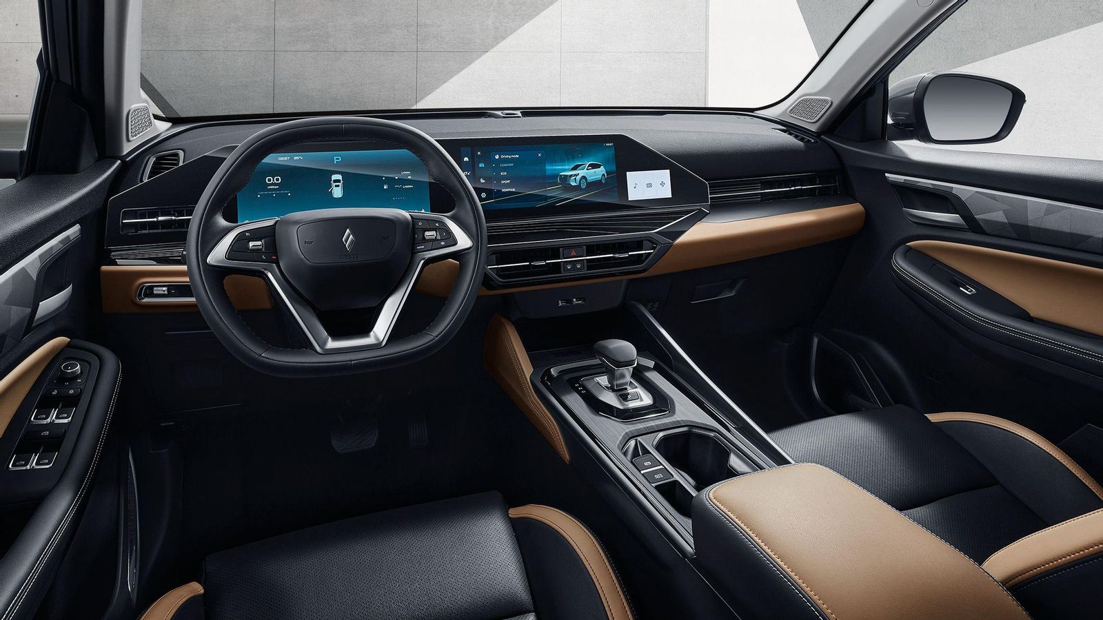 Doble pantalla para la instrumentación y el equipo de infoentretenimiento. El X6 Pro, previsiblemente, sólo estará a la venta con un único nivel de equipamiento, como el X3 Pro.