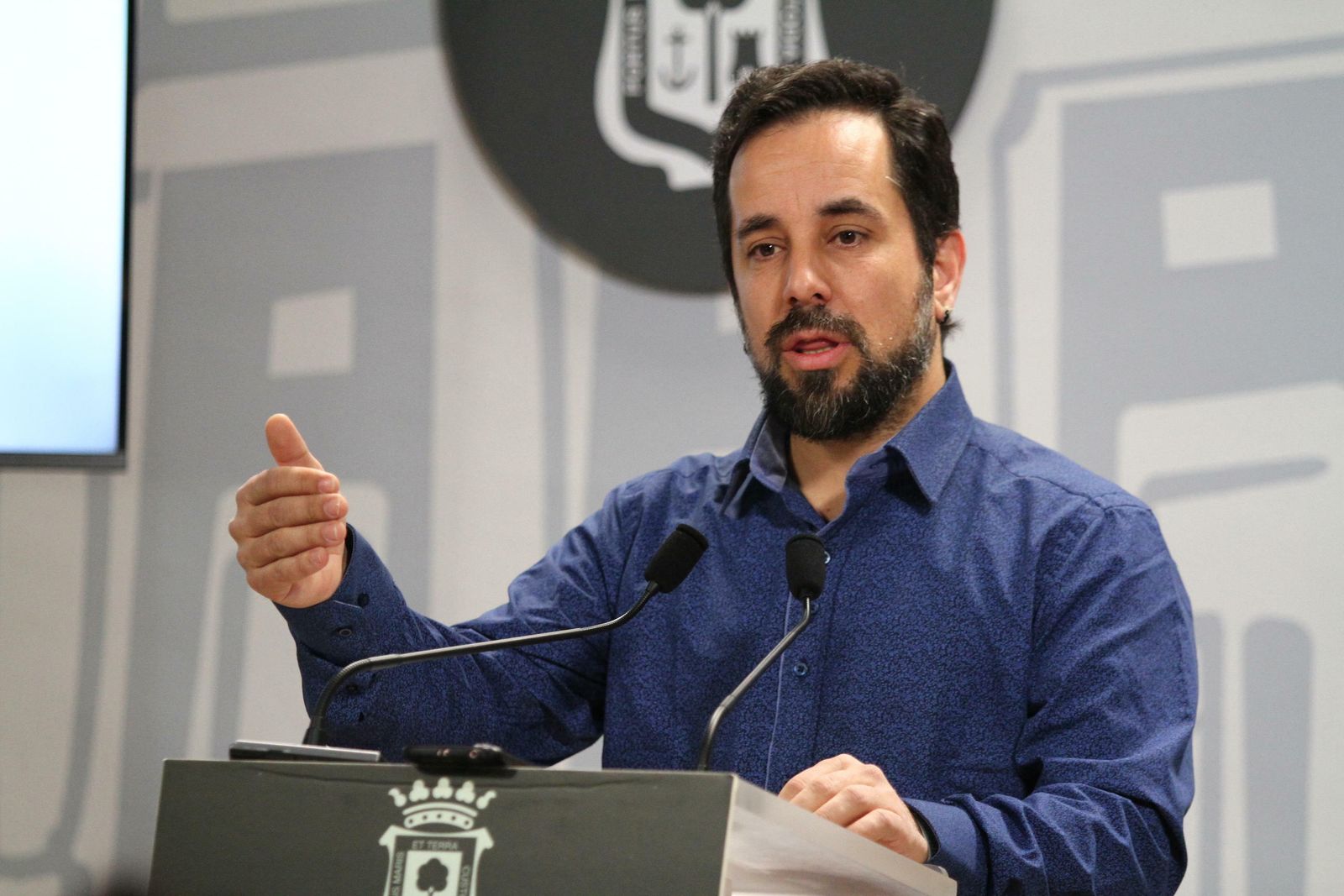 El viceportavoz de Adelante Huelva, Jesús Amador.