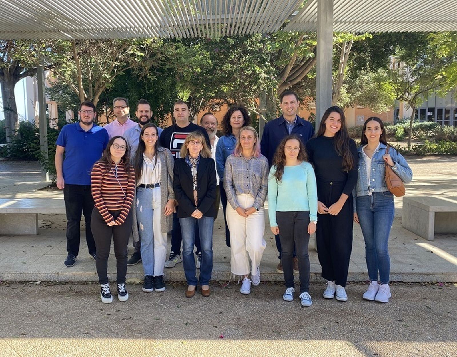 El equipo de investigación de la Universidad de Almería.