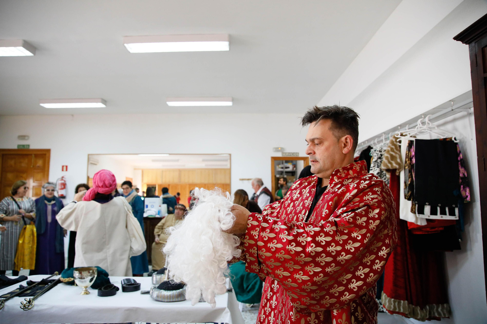 Las imágenes del Auto Sacramental de los Reyes Magos en Los Gallardos