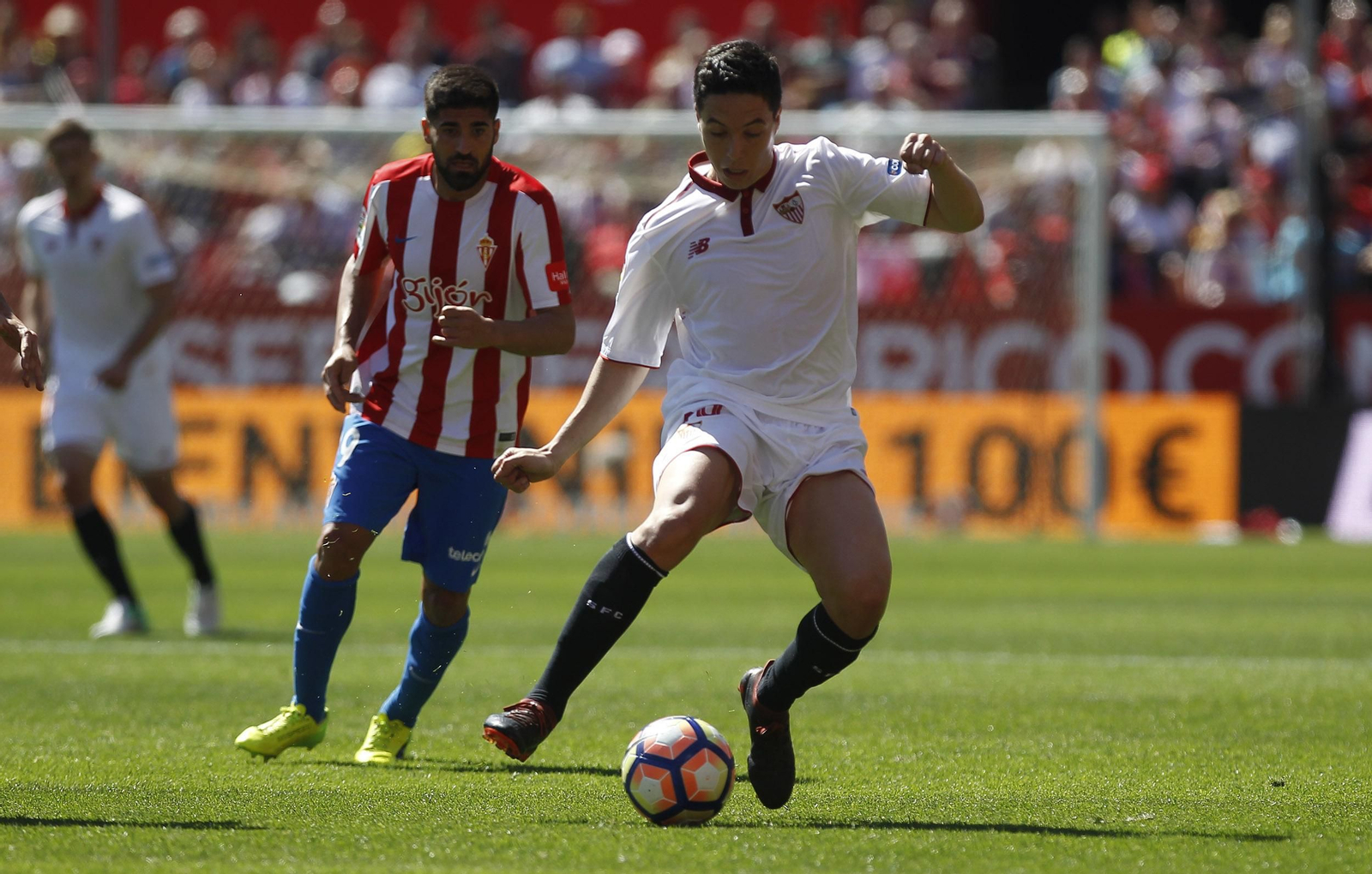 Las imágenes del Sevilla-Sporting
