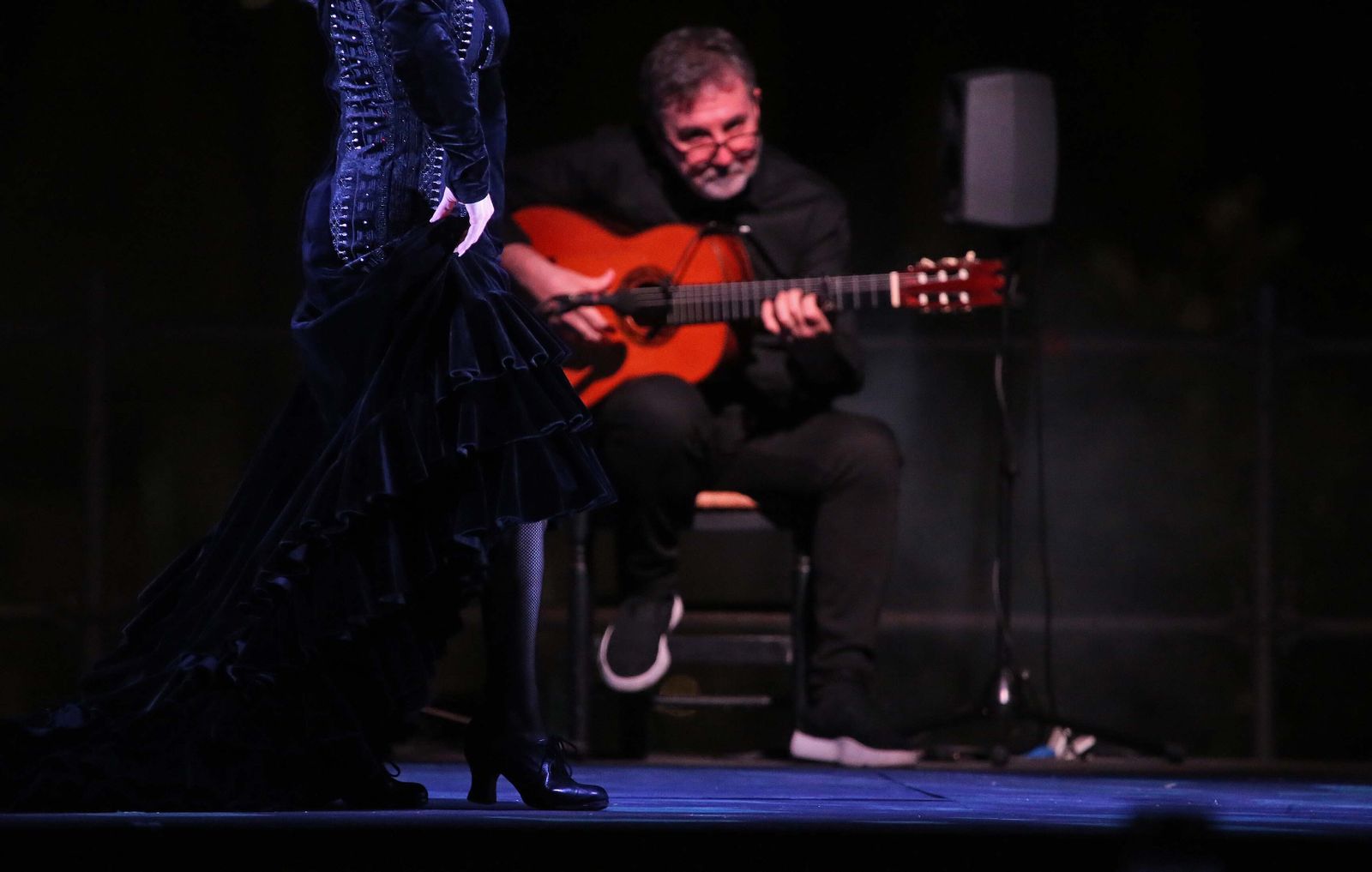 Fotos del espectáculo de Eva Yerbabuena en el IX Encuentro Internacional de guitarra Paco de Lucía