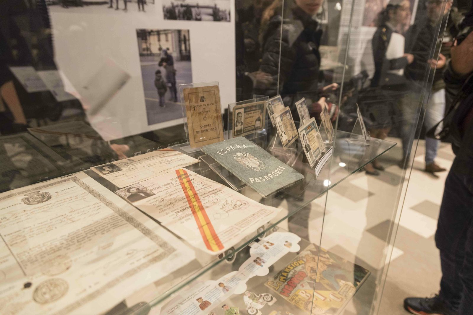 La exposición sobre la historia de la Policía Nacional