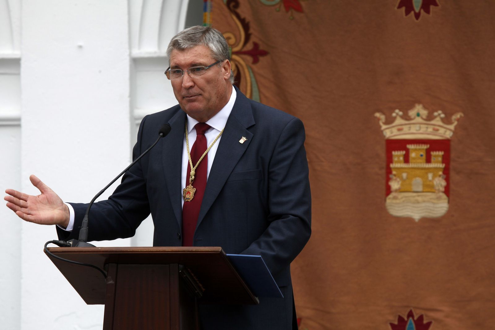 La inauguración de la Feria de Octubre de Cartaya