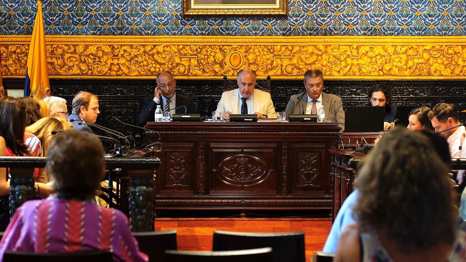 Pleno ordinario del Ayuntamiento de Algeciras. Pleno ordinario del Ayuntamiento de Algeciras.