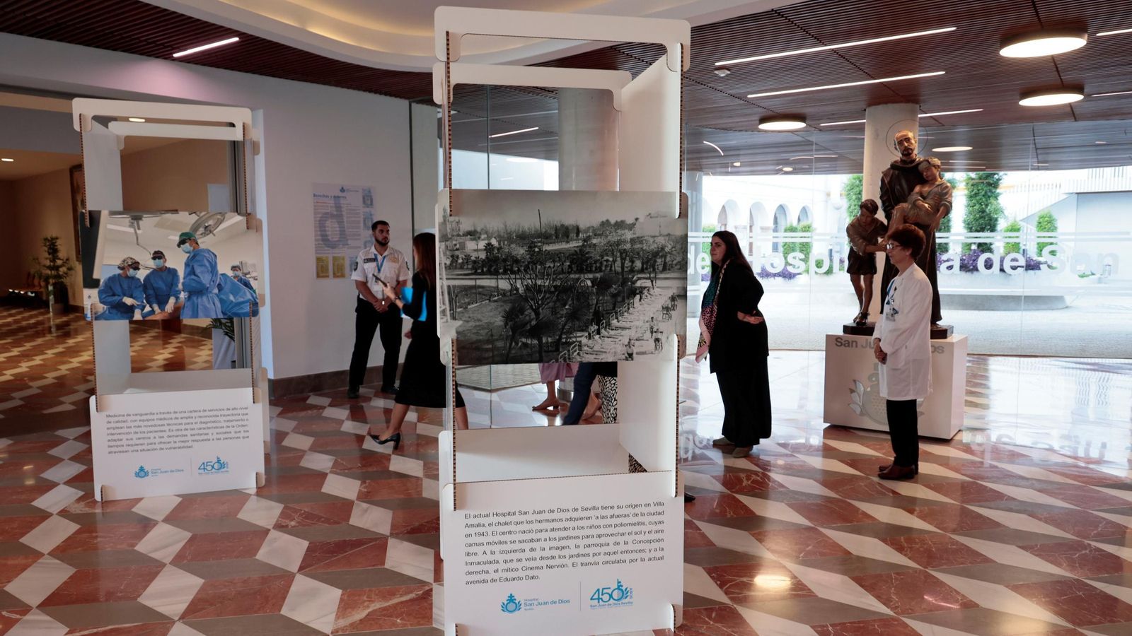 Algunas imágenes de la exposición histórica.