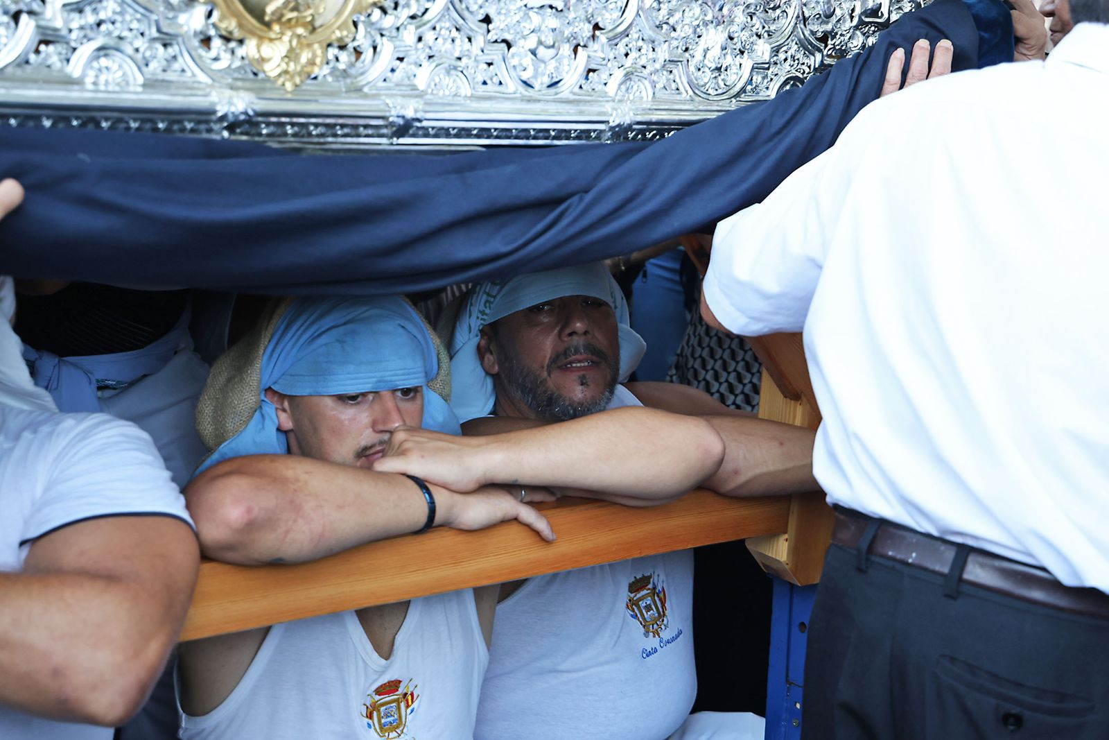 Imágenes de la bajada de la Virgen de la Cinta