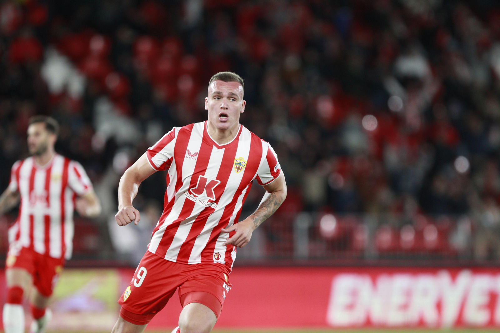 Las mejores imágenes del partido de fúbol U.D. Almería-Sevilla F.C.