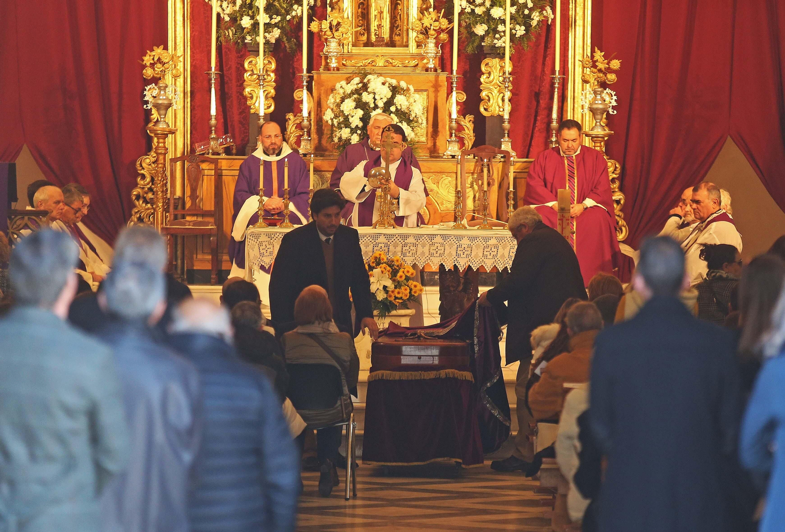 Fotos del funeral de Diego Valencia en Algeciras