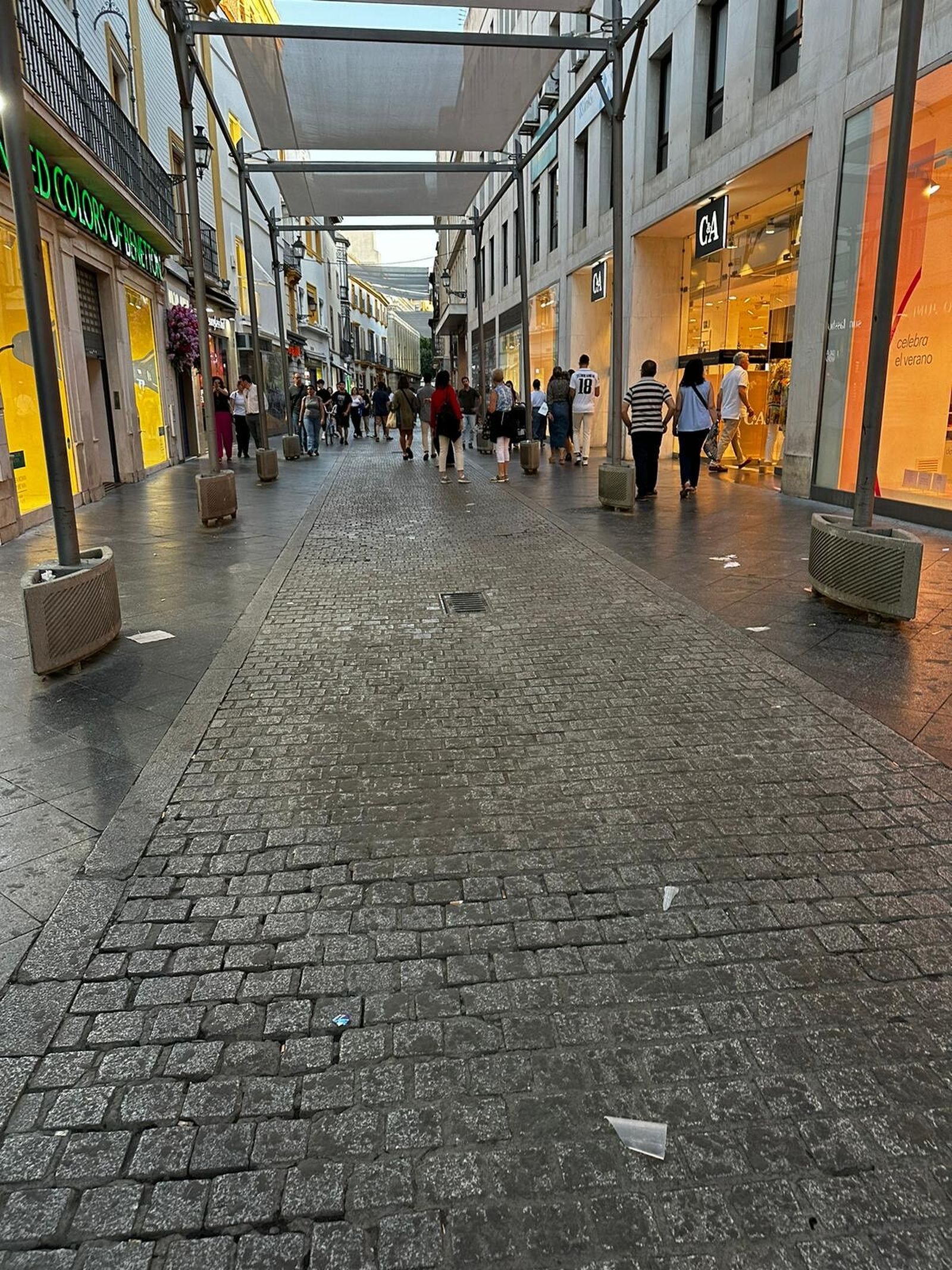 Sanz denuncia que el alcalde es incapaz de afrontar un gran evento y tiene Sevilla llena de mugre, orines y cera.