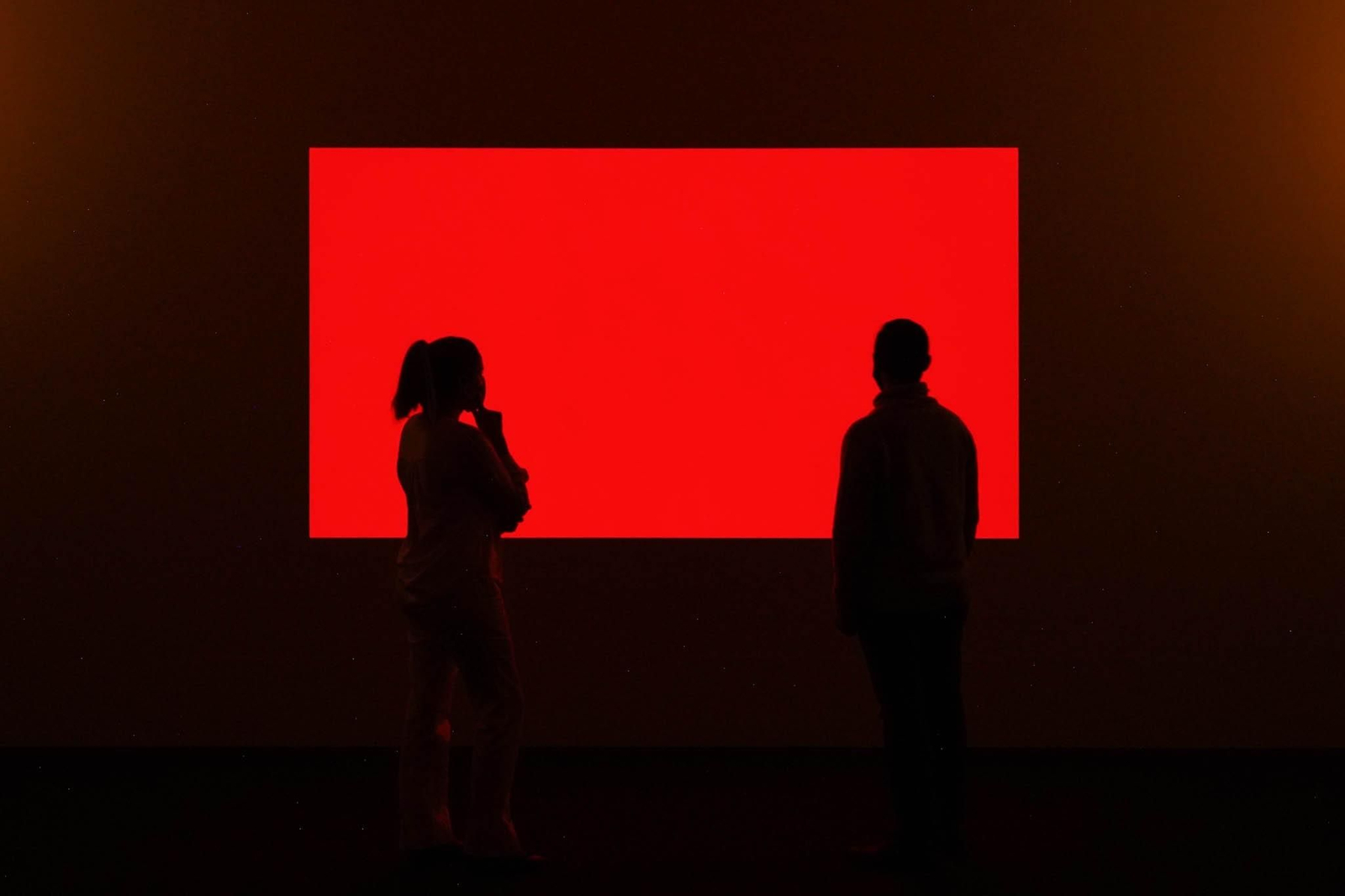 ‘Cherry’ (1998), la instalación de James Turrell (Pasadena, California, 1943), en el Museo Picasso.