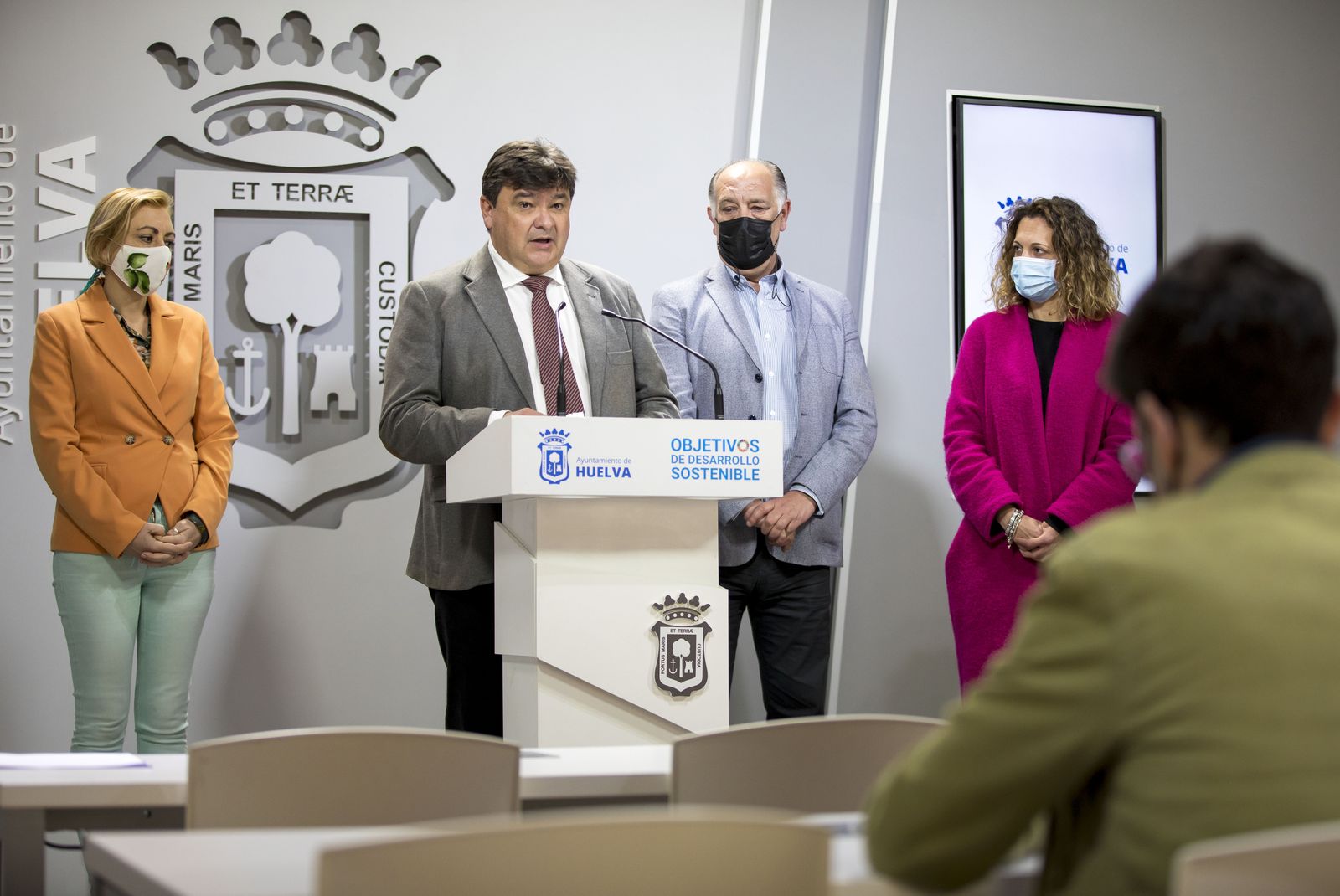 Gabriel Cruz junto a Antonio Gemio, Tania González y María José Pulido.