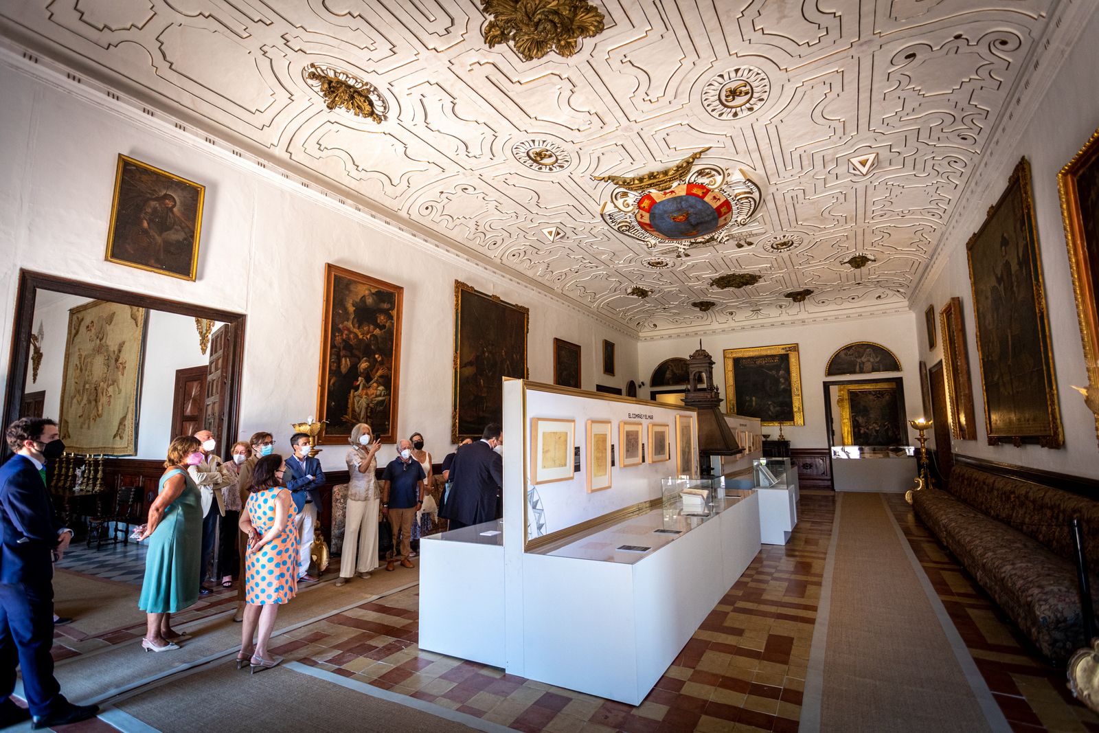 Imágenes de la exposición La fábrica del mundo en Sanlúcar