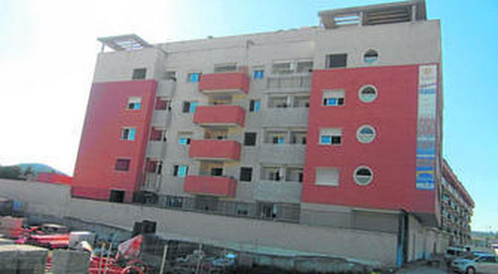 Fachada del edificio Solaris, en la avenida Andalucía.