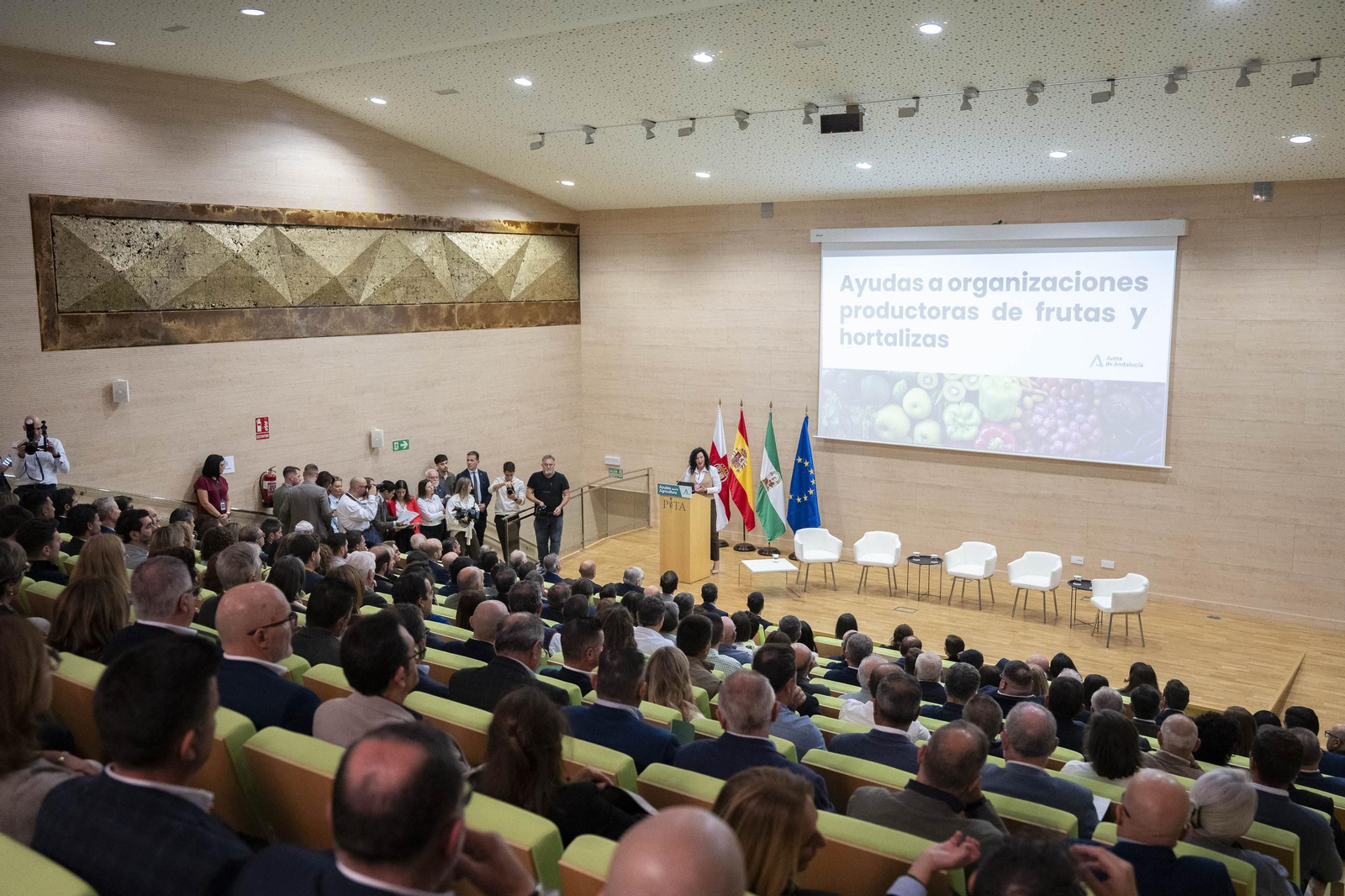 Las imágenes de las ayudas a productores de frutas y hortalizas