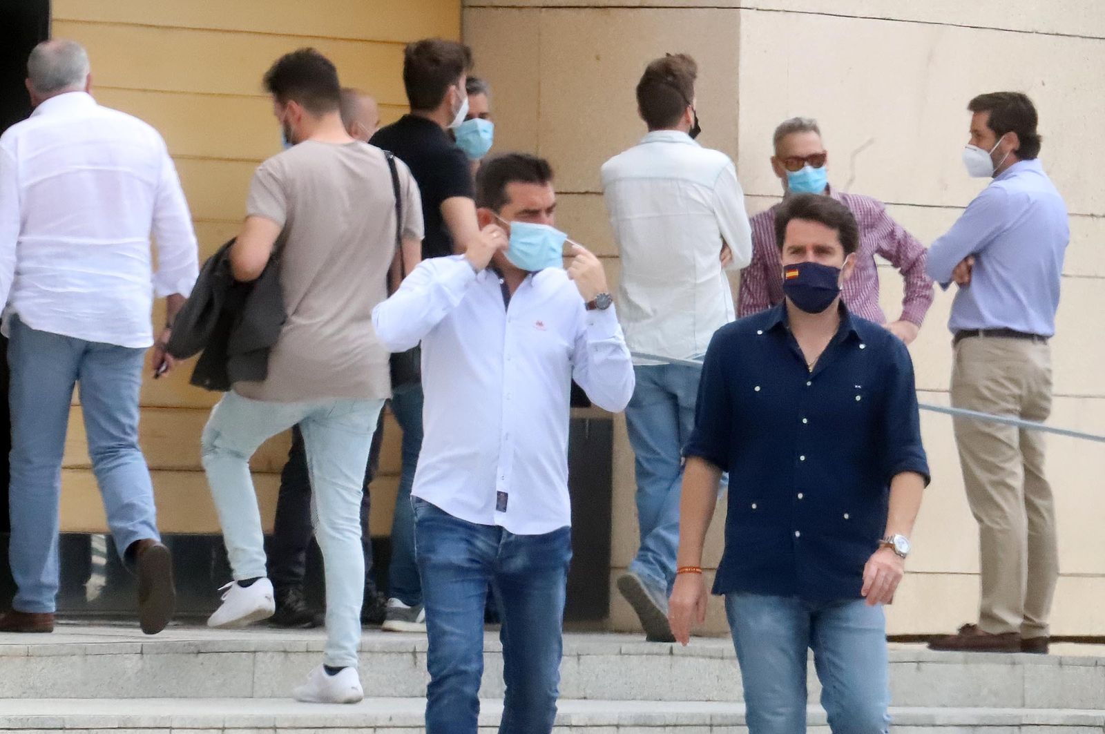 Imágenes de las muestras de condolencia por el fallecimiento de Francisco Mendoza