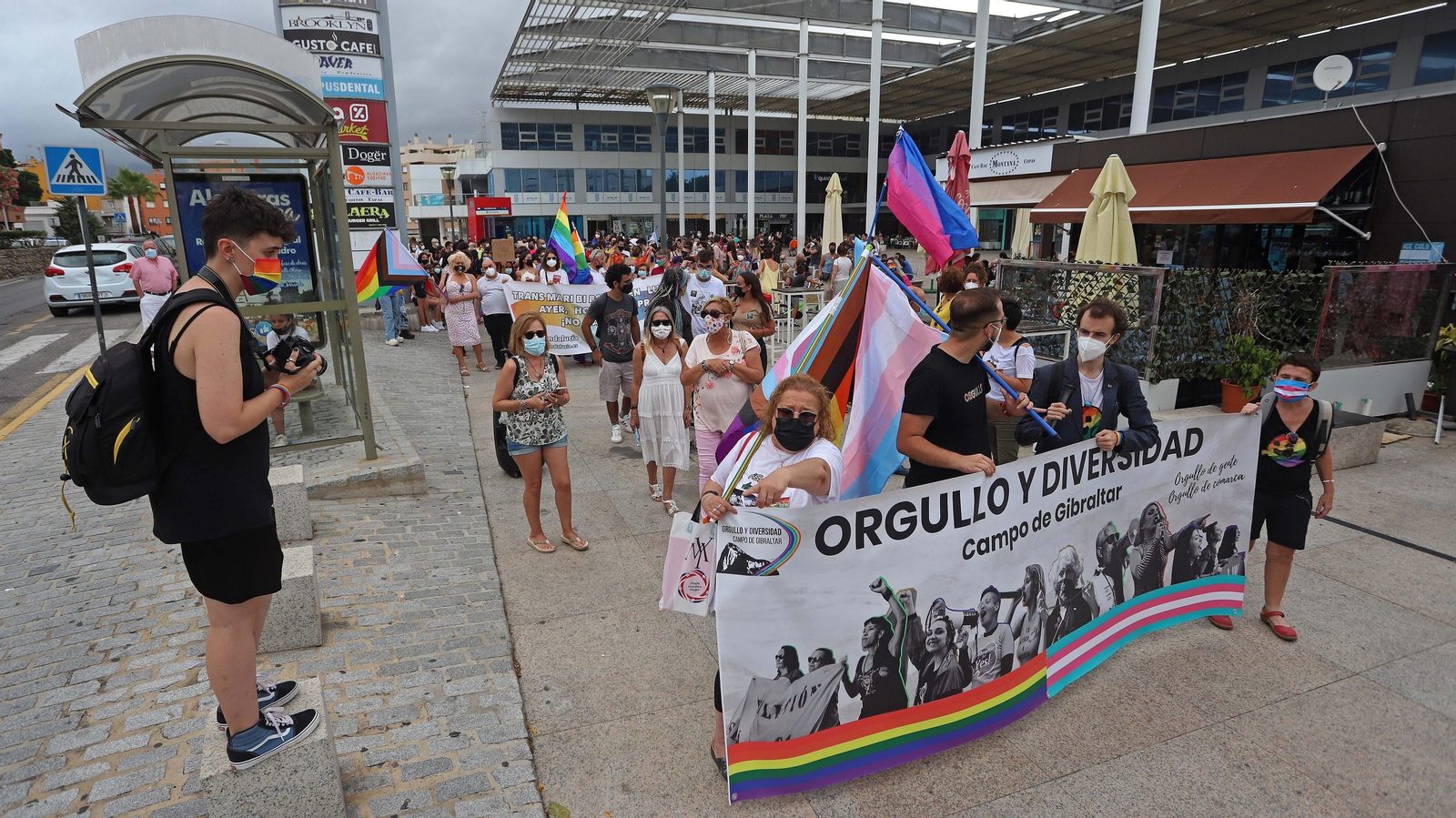 Fotos de la quinta manifestación del Orgullo LGTBI en Algeciras