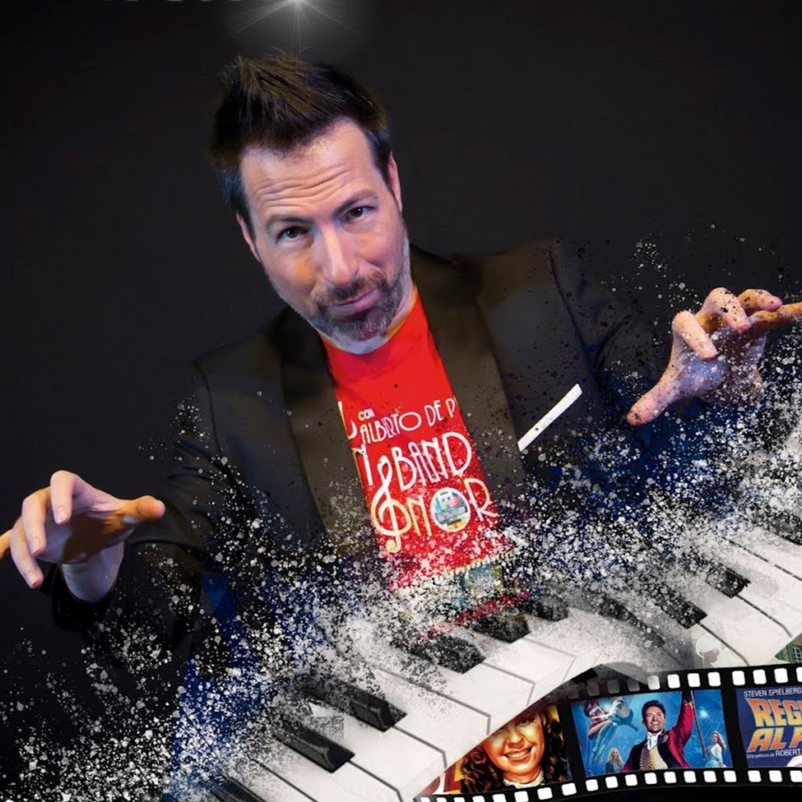 Alberto de Paz, pianista y showman.