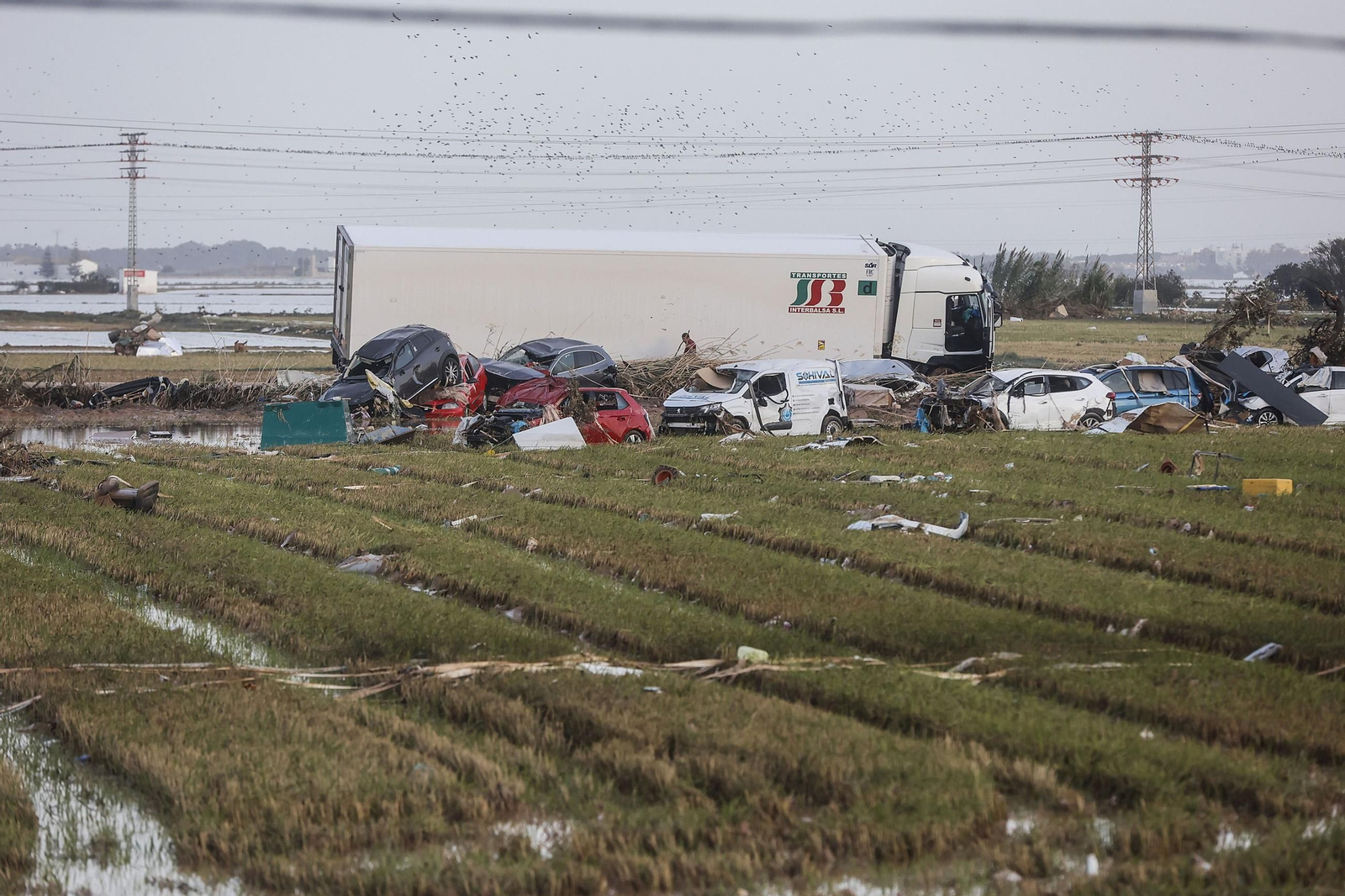 Las imágenes de las devastadoras consecuencias de la DANA en Valencia