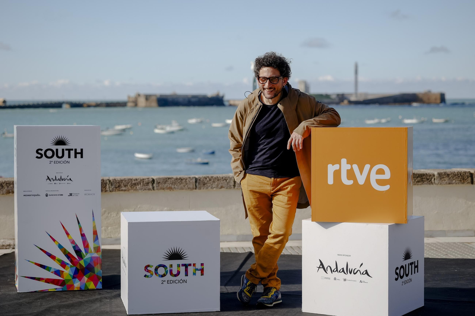 imágenes del photocall del South Series en la caleta el domingo 27