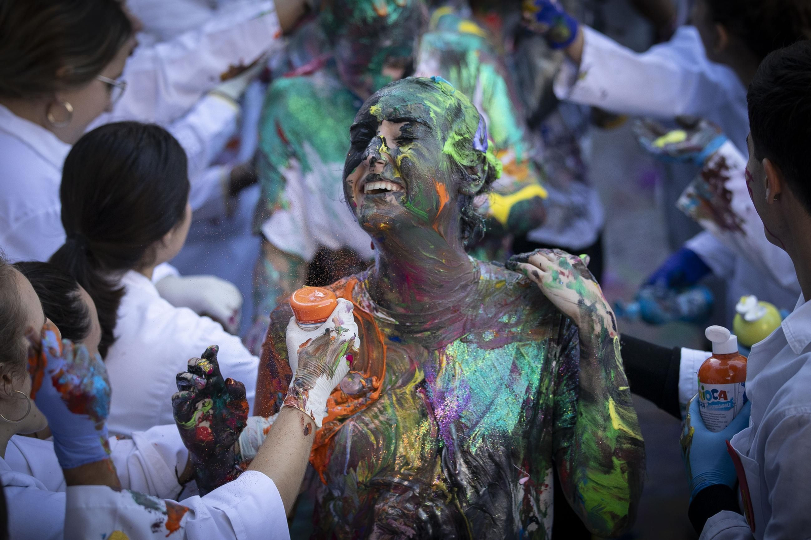 Todas las imágenes de la celebración de San Lucas de Medicina en Granada