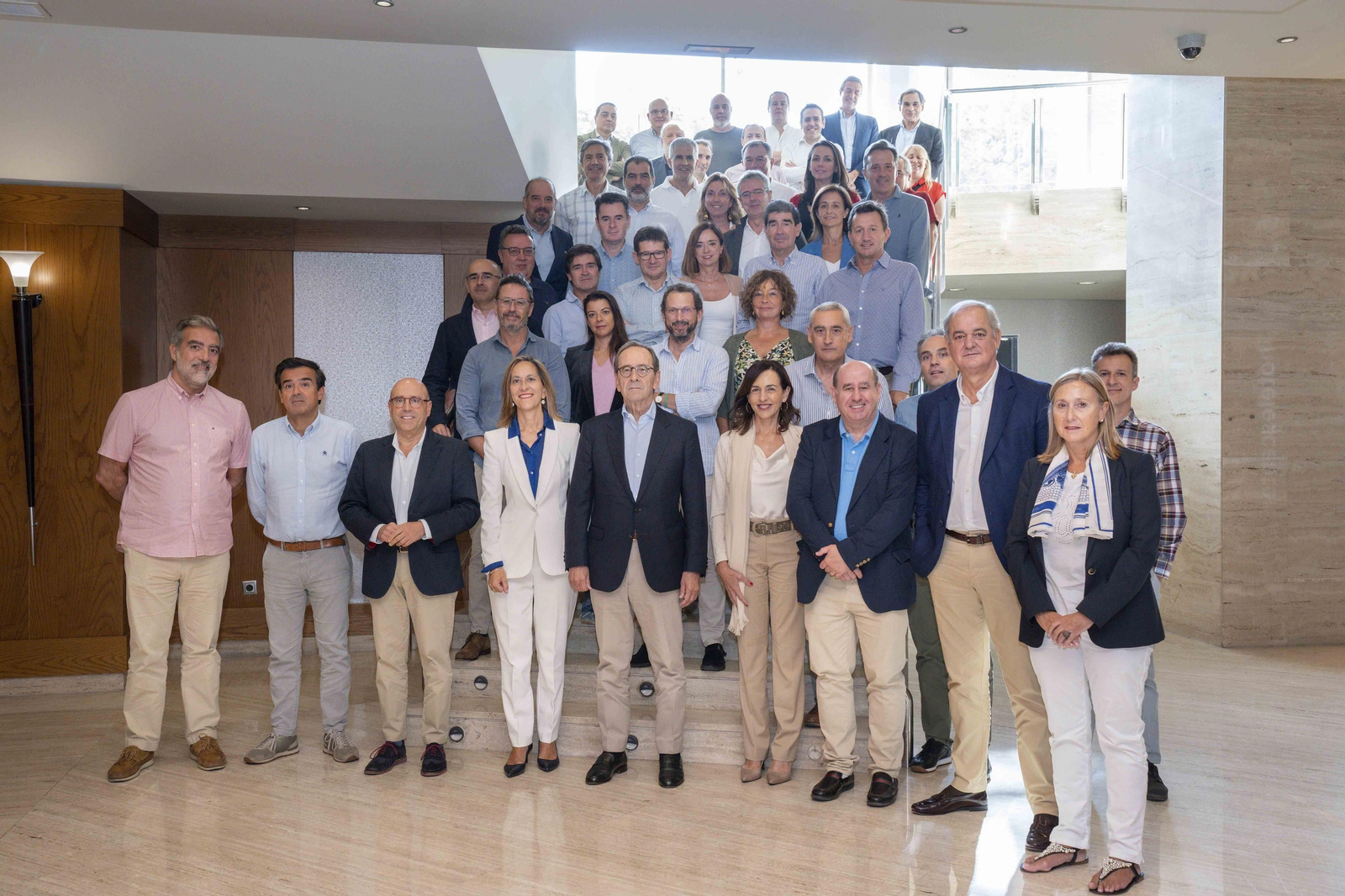 Encuentro en Córdoba de altos directivos del Grupo Kutxabank.