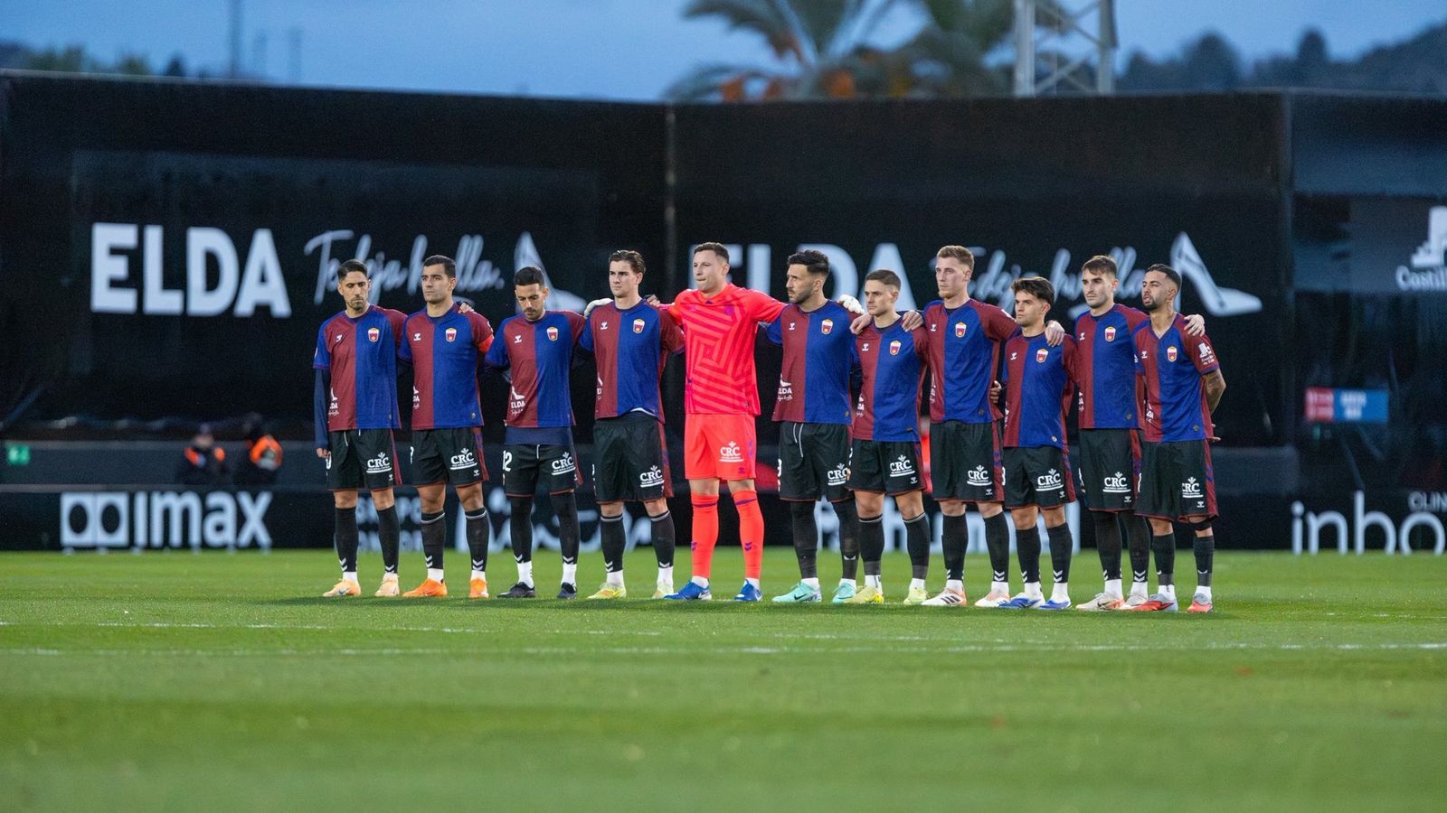 El último once del Eldense.