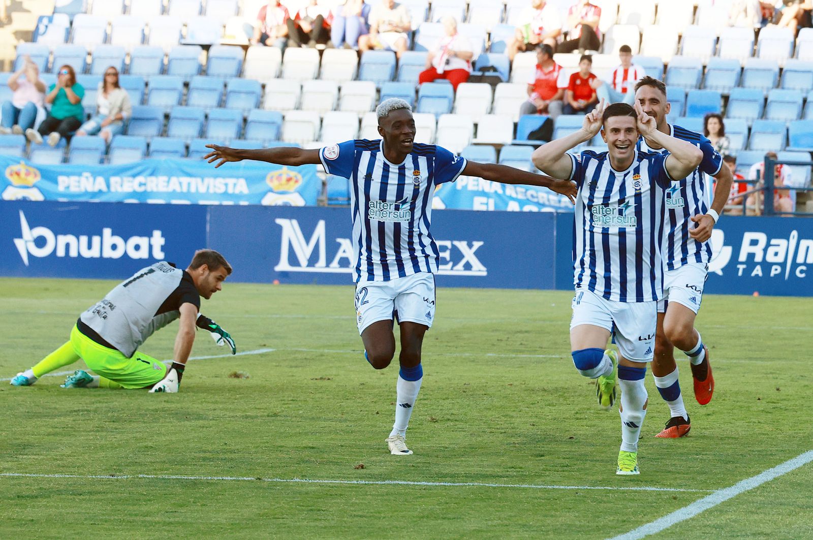 Imágenes del Recreativo de Huelva-Algeciras