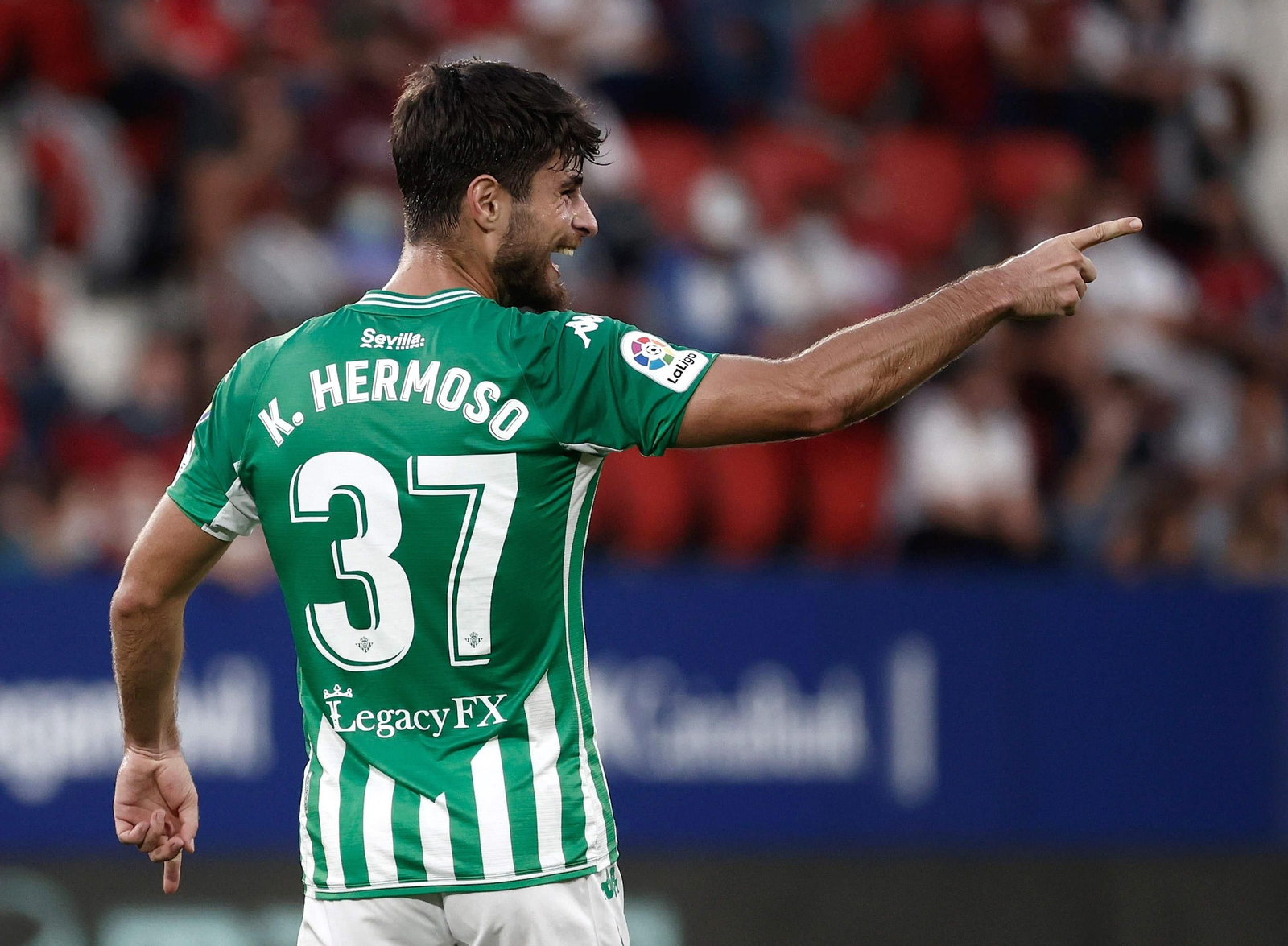Las imágenes del Osasuna-Betis